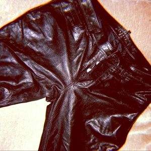 Theory Leather Pants